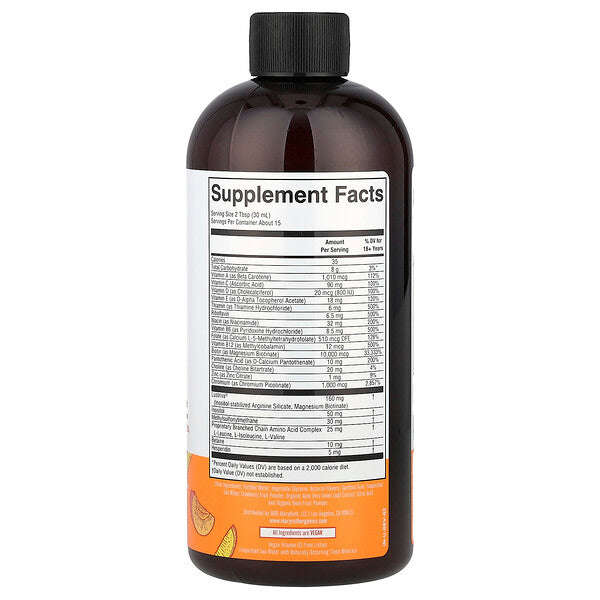 Maryruth S Maye Saçların Böyüməsi Üçün Maye Səhər Multivitamini Şəftəli Mango 15 22 Fl Oz 450 Ml YoxYox