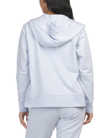 DKNY SPORT Fermuarlı Huddi İki Tonlu Logo Bağlaması ilə