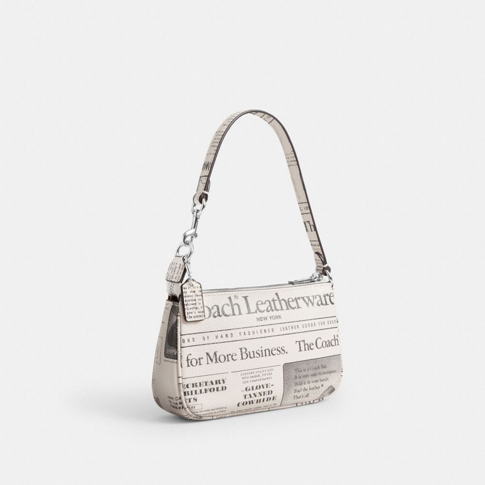 Coach Nolita 19 Qəzetə Naxışlı Çanta