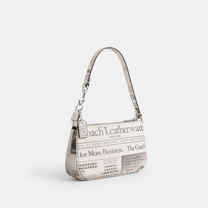 Coach Nolita 19 Qəzetə Naxışlı Çanta