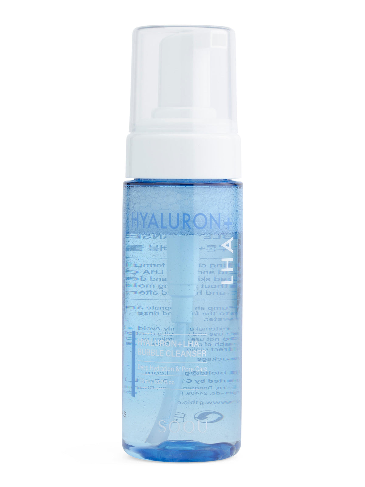 SOQU Koreada Hazırlanmış 5.07oz Ha Lha Pore Clear Bubble Təmizləyici