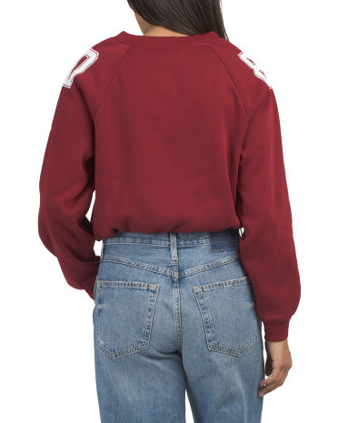 MADDEN GIRL Boston Varsity Pullover