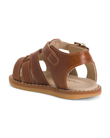 Unisex Dəri Balıqçı Sandals (Körpə Uşaq)