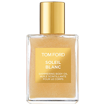 TOM FORD Mini Soleil Blanc Şimmərlə Bədən Yağı Amber və Bergamotla