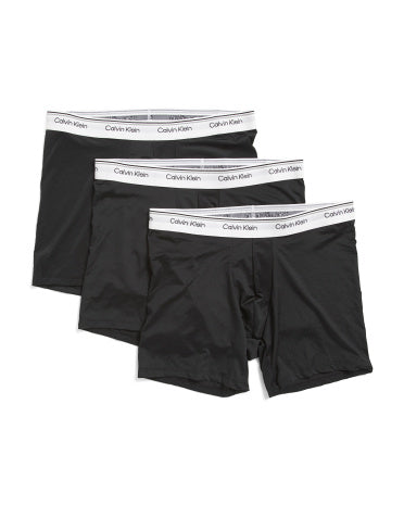 Signature 3-Pack Mikrofiber Stretch Balance Kişi Boxer Briefs