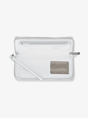 Michael Kors Böyük Çakıl Dərisindən Kontinental Cüzdan