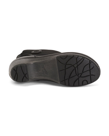 DANSKO Nubuck Dəri və Dəri Lillith Komfort Çəkmələri