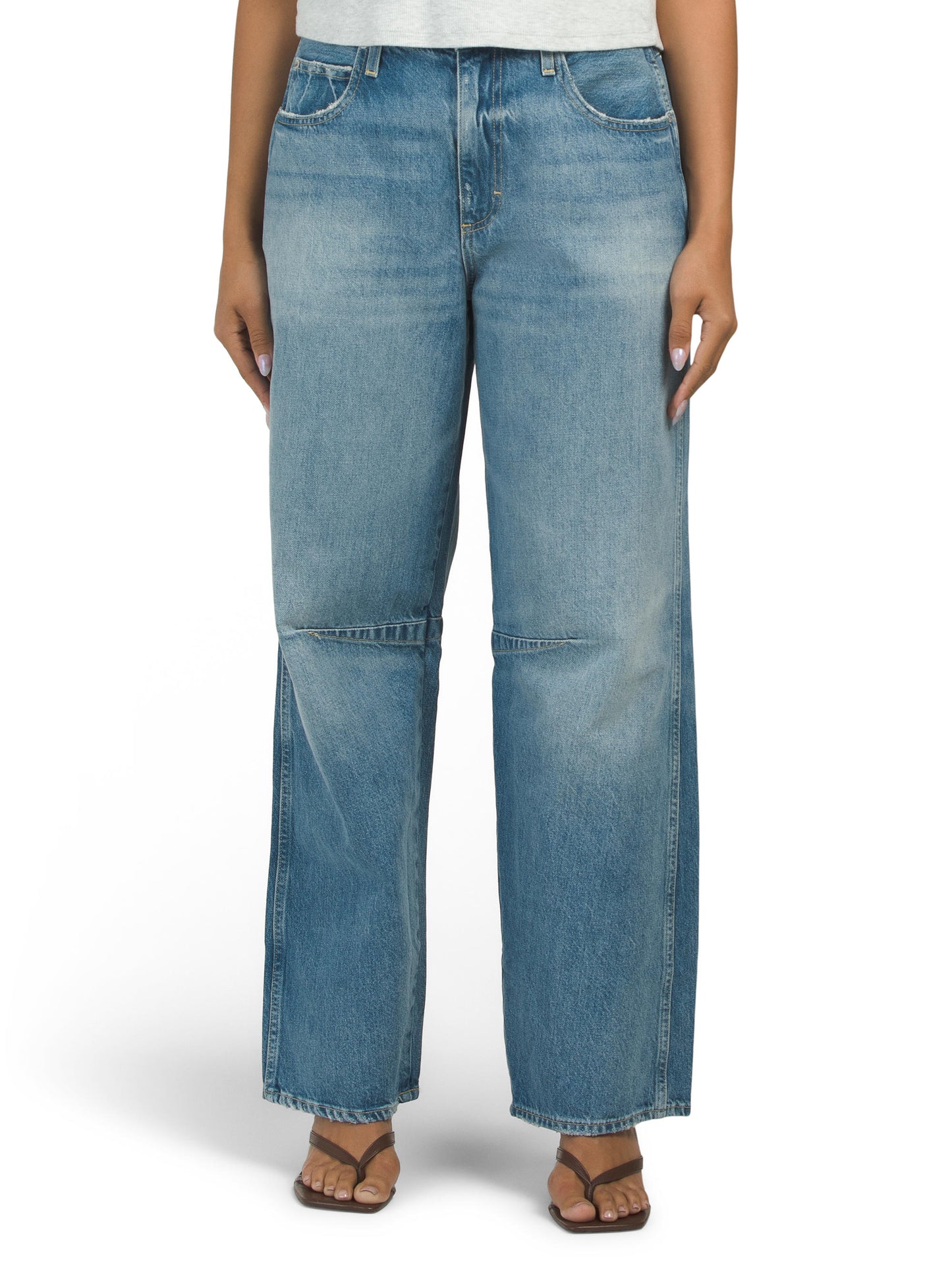 AMO DENIM Made In USA Sandra Baggy Cins