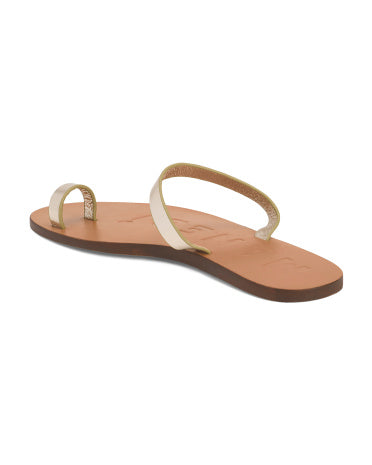 MANEBI Dəri Əlli Sandal