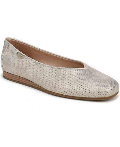 Dr. Scholl's Qadın Bənövşəyi Balerin Slip-On Düz Ayaqqabı