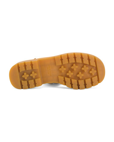 COLE HAAN Leather Cressida Lug Sandal