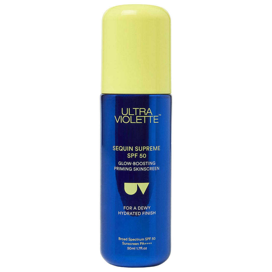 Ultra Violette Sequin Supreme SPF 50 Parlaqlıq Verən Üz Günəş Kremi Nəmləndiricisi və Priymeri