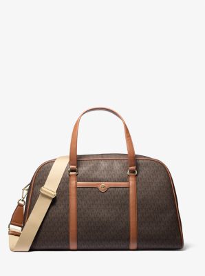 Michael Kors Jet Set Travel Extra-Large Signature Logo Weekender Çantası