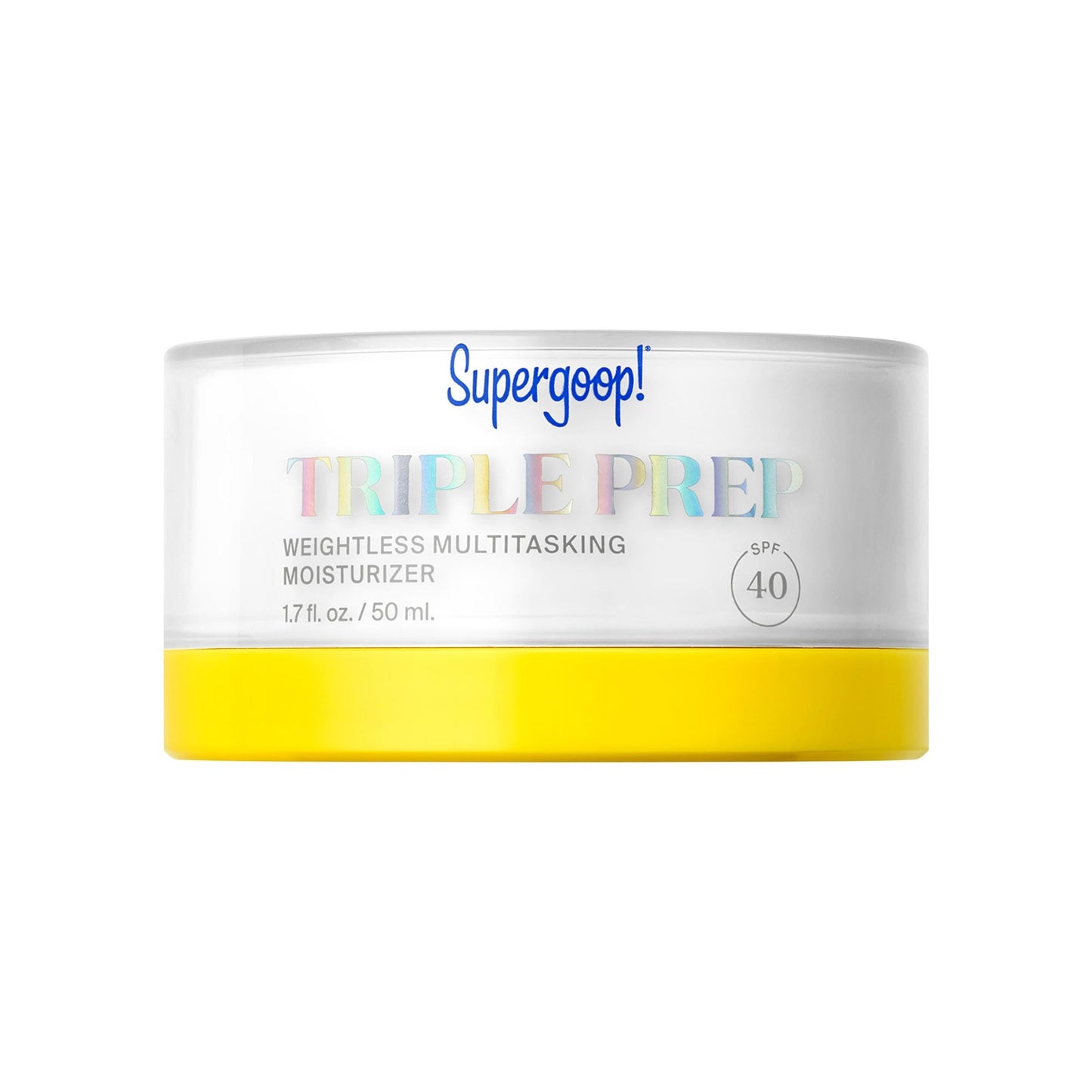 Supergoop! Triple Prep Səssiz Çoxfunksiyalı Nəmləndirici SPF 40 Günəş Kremi