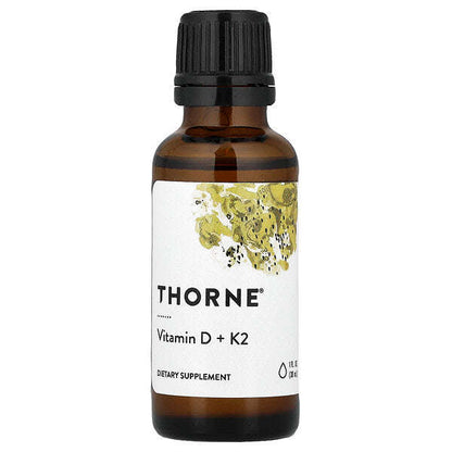Thorne Vitamin D K2 1 Fl Oz 30 Ml YoxYox