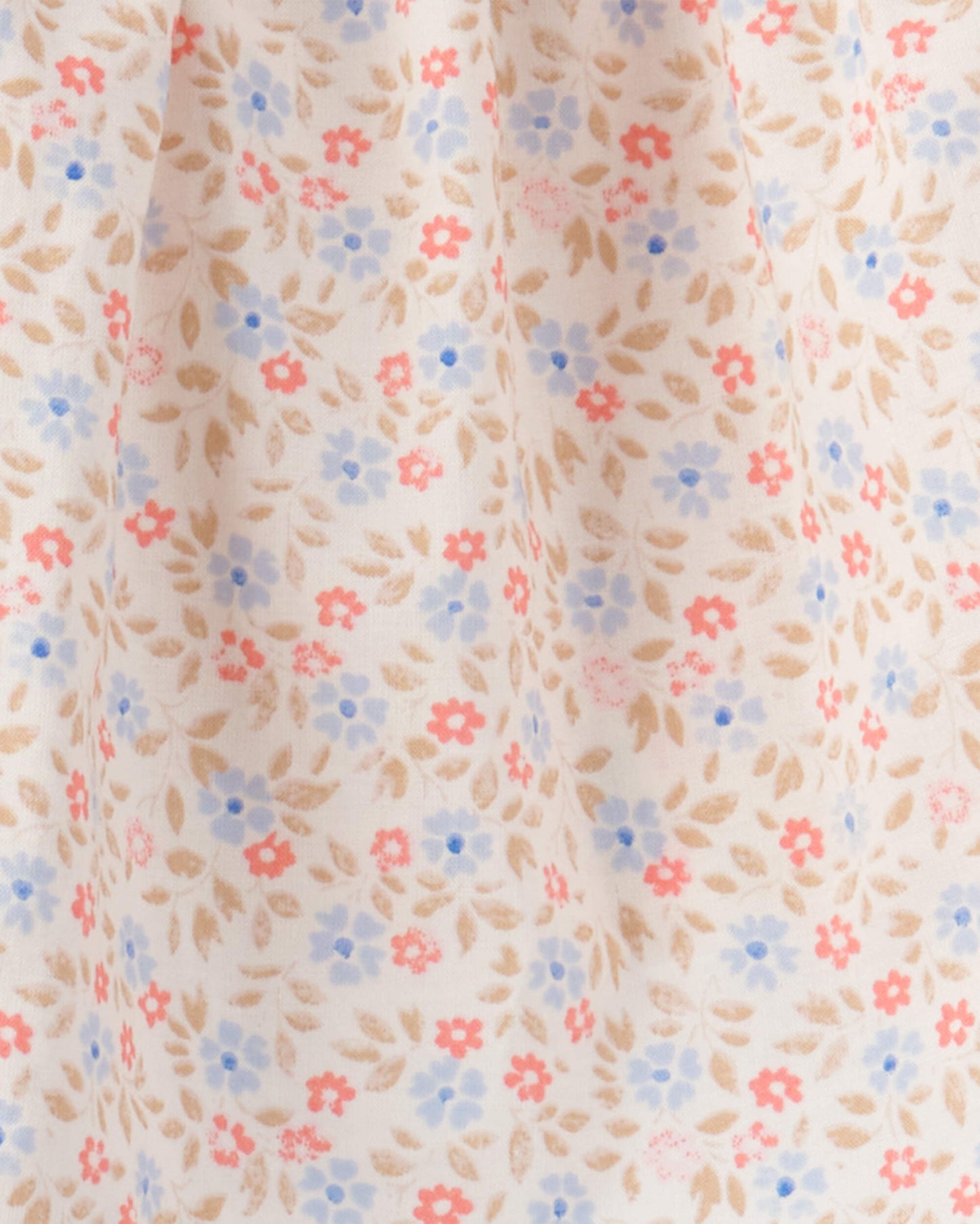 Carter's Qız Uşaq 3-Parçalı Çiçəkli Şapka, Köynək və Şort Dəsti - Çəhrayı