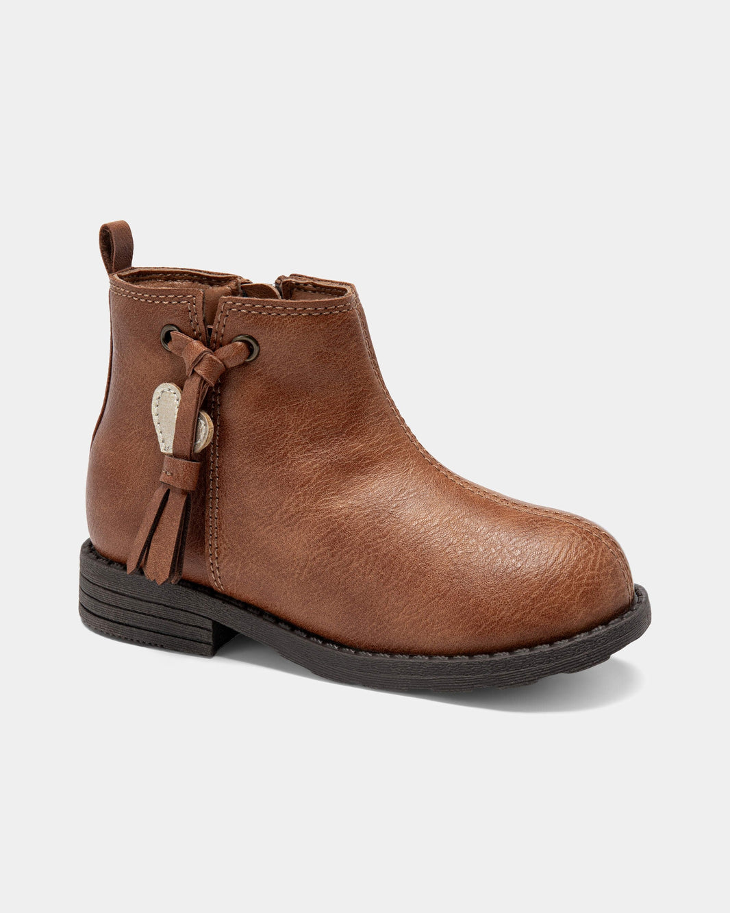 Carter's Toddler Girl Tassel Zip-Up Boots - Qəhvəyi