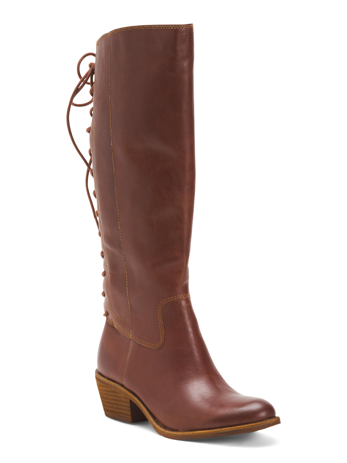 SOFFT Leather Sharnell Bağcıqlı Arxa Comfort Çəkmə