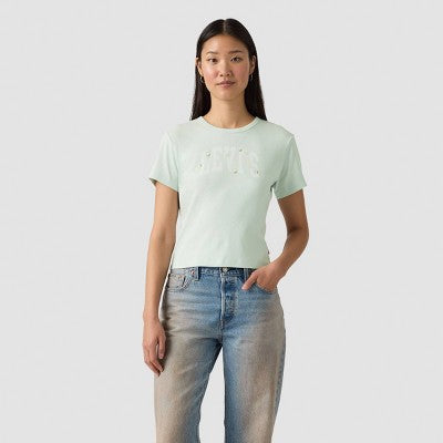 Levi's Qadın Qrafik Rickie Köynəyi - Tawny Port L
