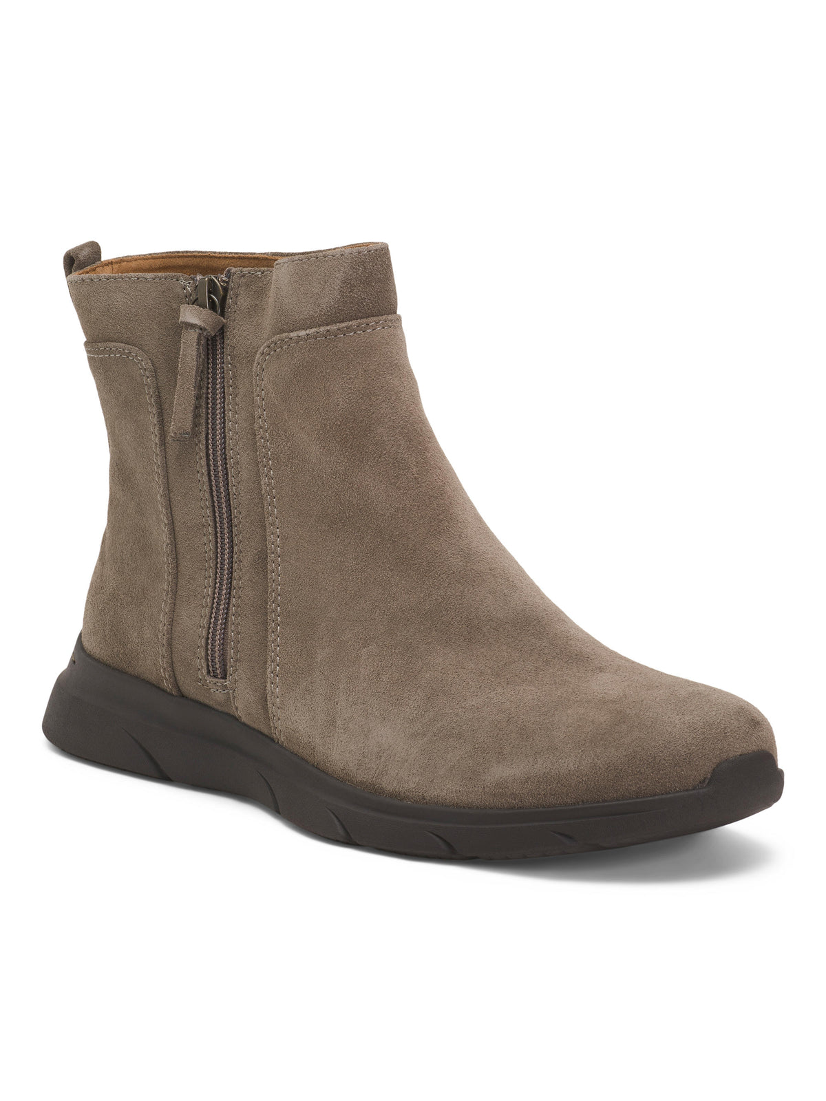 COMFORTIVA Wide Suede Maxine Comfort Çəkmələri