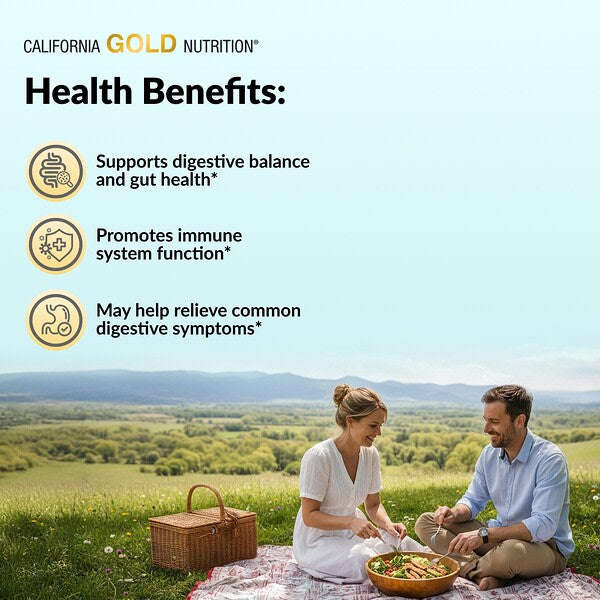 California Gold Nutrition Lactobif 30 Probiotiklər 30 Milyard CFU 60 Veqetarian Kapsul YoxYox