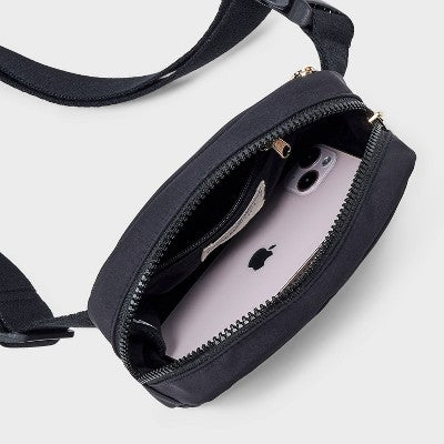 Universal Thread Essential Belt Crossbody Çanta - Qara