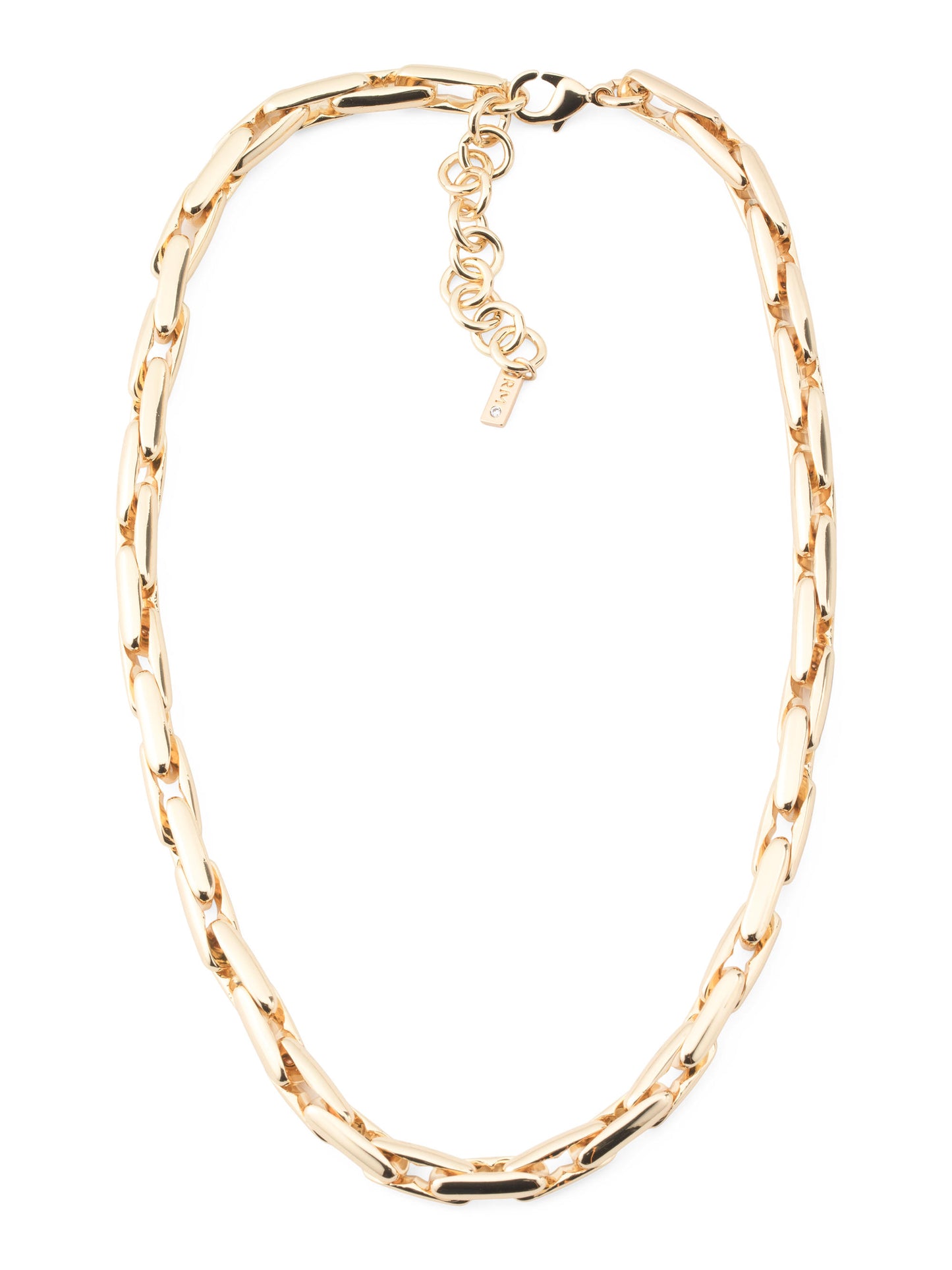 REBECCA MINKOFF Gold Link Gerdən Zənciri
