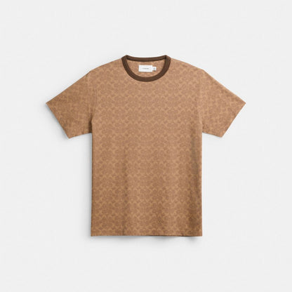 Coach Signature Organik Pambıq T-Shirt