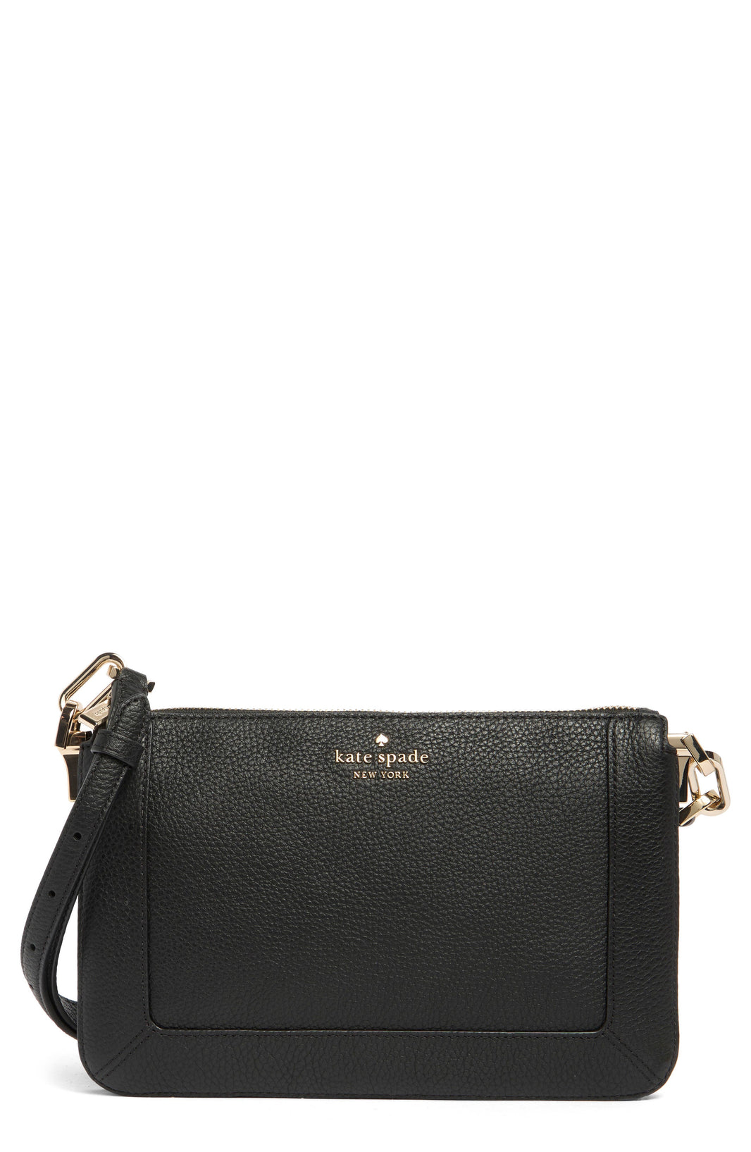 Kate Spade New York Lena Pebbled Dəri Çəpərəz Çantası