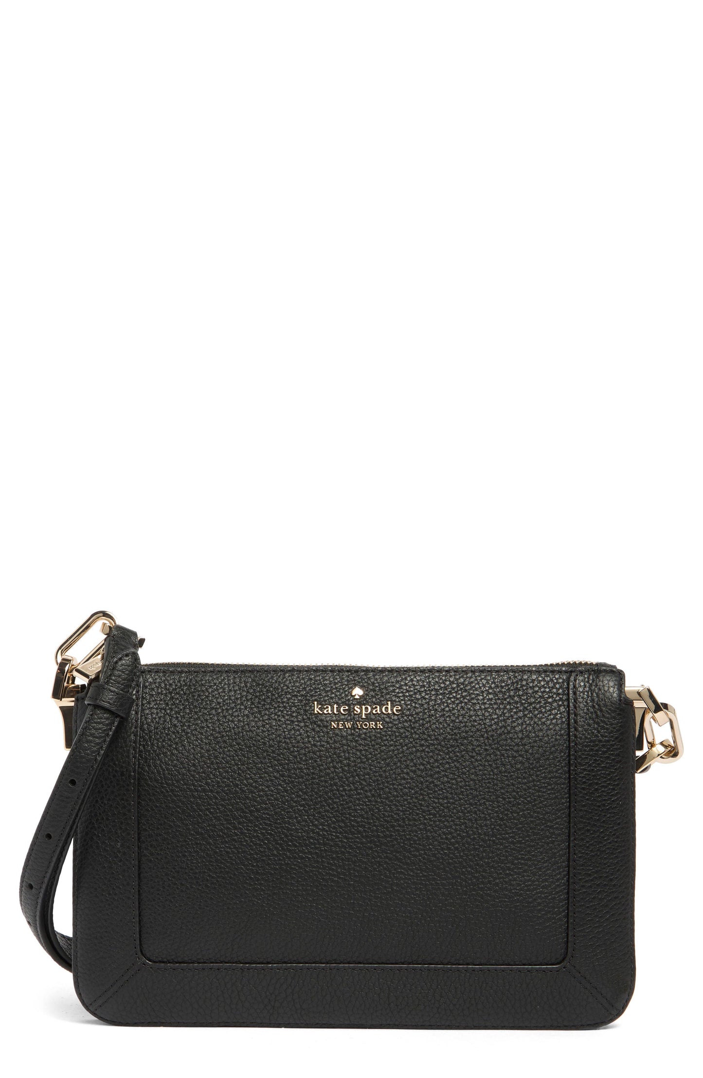Kate Spade New York Lena Pebbled Dəri Çəpərəz Çantası