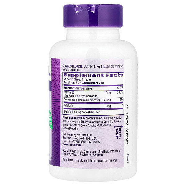 Natrol Melatonin 3 Mg 240 Tablet
