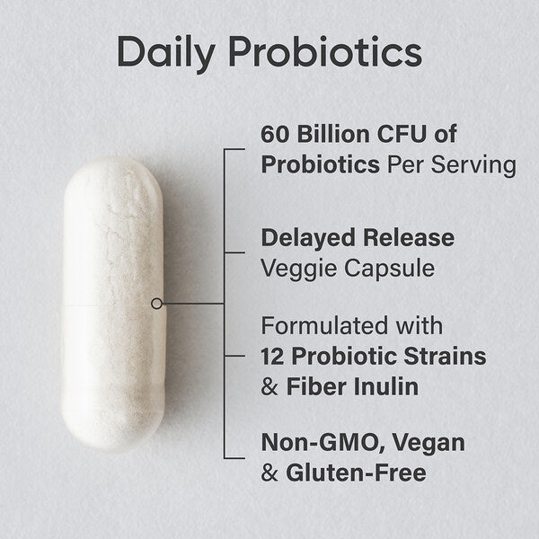 Sports Research Daily Probiotics 60 Milyard CFU 30 Gecikmiş Açılış Kapsulu
