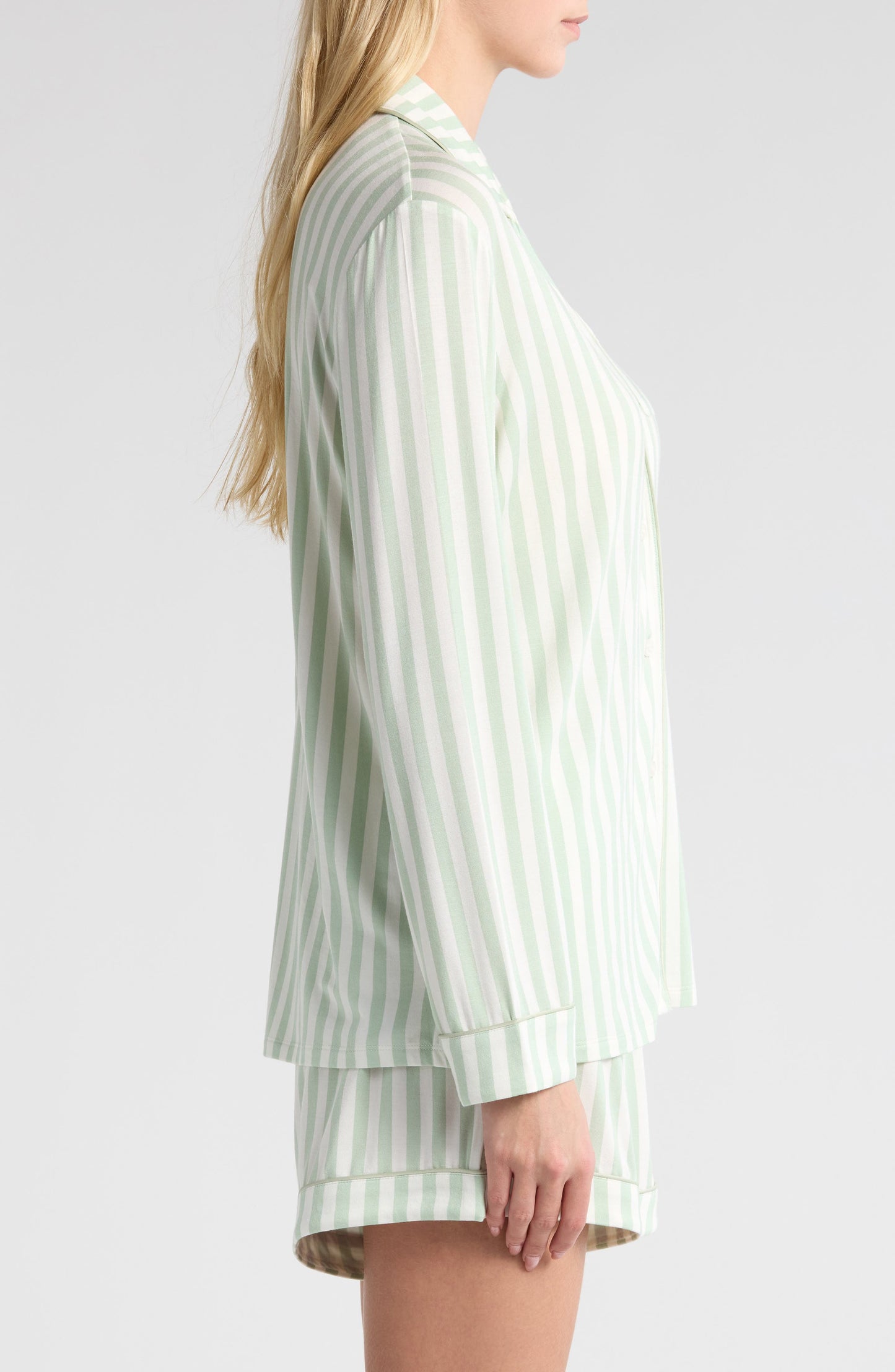 Nordstrom Moonlight Eco Uzun Qolu Qısa Pijama