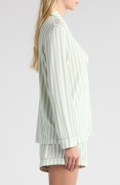Nordstrom Moonlight Eco Uzun Qolu Qısa Pijama