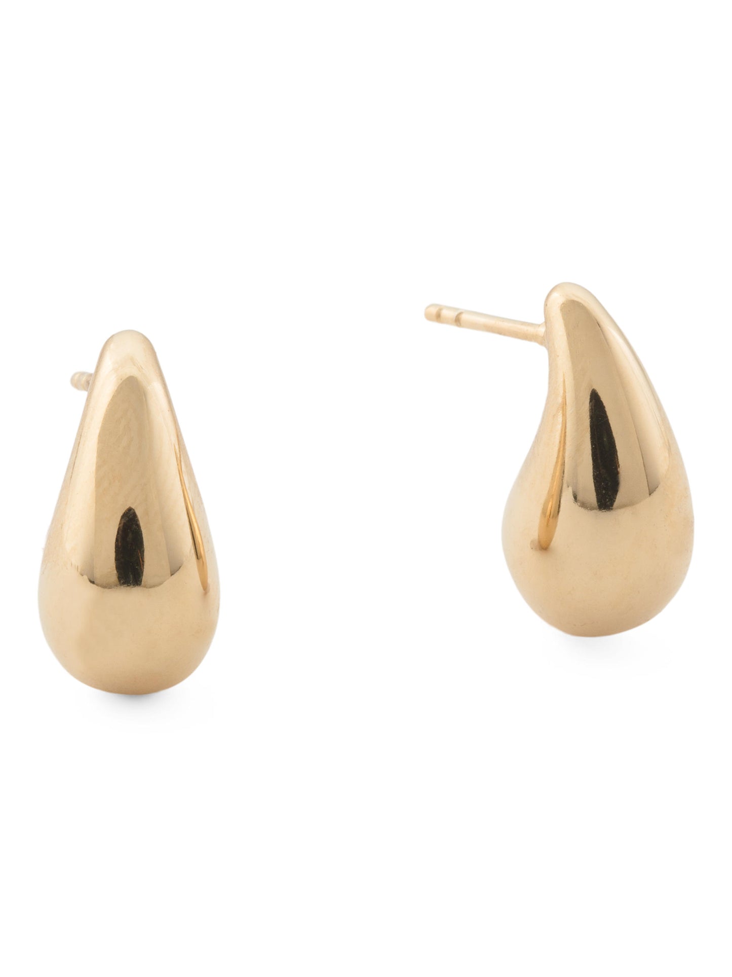 ORIANA COLLECTION 14kt Qızılı Elektroform Lobya Küpəsi