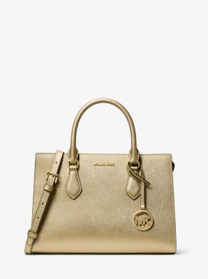Michael Kors Sheila Medium Metallic Çanta