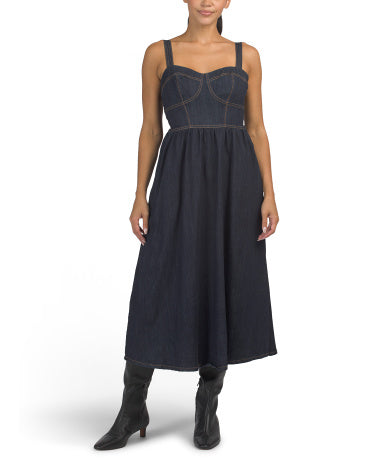 YOUNG FABULOUS &amp; BROKE Devin Denim Dress
