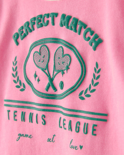 Carter's Körpə Qız 'Perfect Match' Bluzkası - Çəhrayı