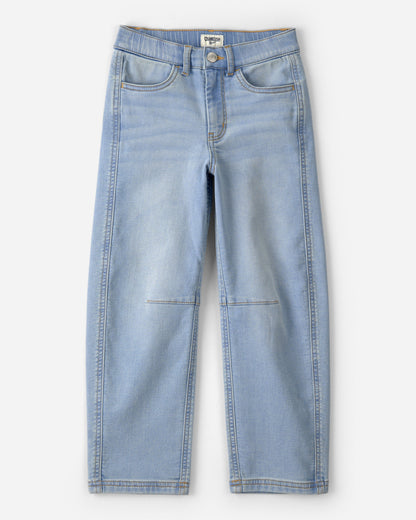 OshKosh B'gosh Qız Açıq Tona Denim Barel Cinsi - Mavi