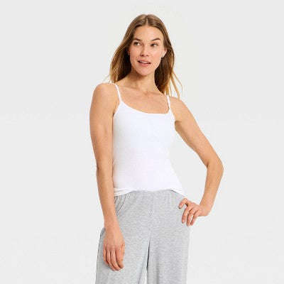 Qadın Çinli Daxili Sutyen Uyqu Camisole - Auden™ Ağ M YoxYox