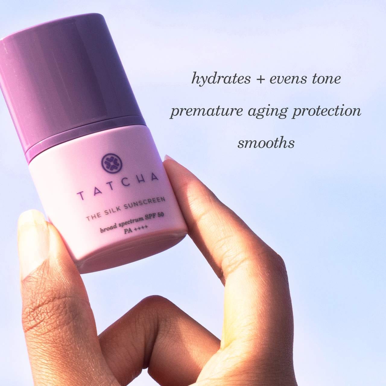 Tatcha Mini The Silk Günəş Kremi SPF 50 Yüngül Mineral Günəş Kremi