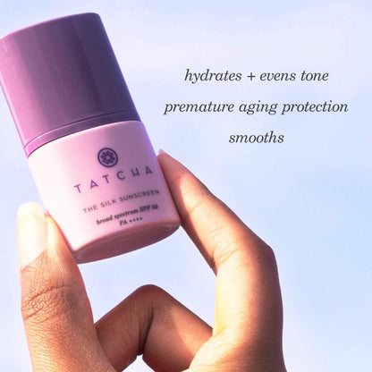 Tatcha Mini The Silk Günəş Kremi SPF 50 Yüngül Mineral Günəş Kremi