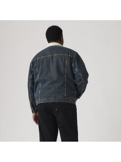 Levi's Sherpa Trucker Gödəkçəsi (Böyük Ölçü)