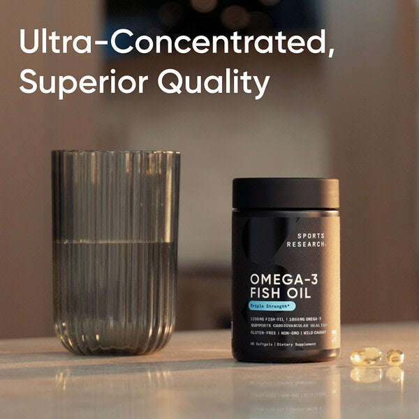 Sports Research Omega 3 Baliq Yağı Üçlü Güc 30 Yumuşaq Kapsul YoxYox