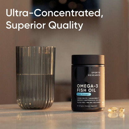 Sports Research Omega 3 Baliq Yağı Üçlü Güc 30 Yumuşaq Kapsul YoxYox
