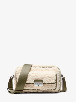 Michael Kors Bradshaw Extra-Small Qüymə Dəri Kamera Çapraz Çantası