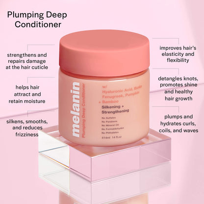 Melanin Haircare Sıxlaşdırıcı Dərin Saç Balzamı