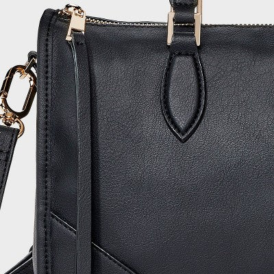 A New Day Satchel Çanta - Qara