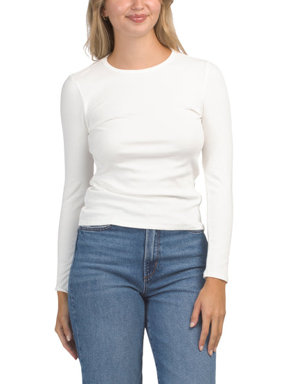 CYRUS Crew Neck Uzun Qol Köynəyi