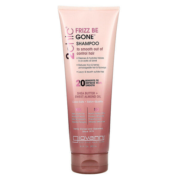 Giovanni 2chic Frizz Be Gone Şampun Şea Yağı Şirin Badam Yağı 250ml